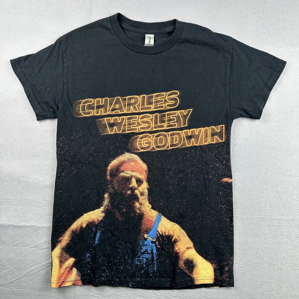Charles Wesley Godwin Reaper of the Madness Graphic T-Shirt Black Small